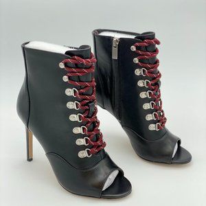 Charles David Charlye Peep Toe High Heel Booties